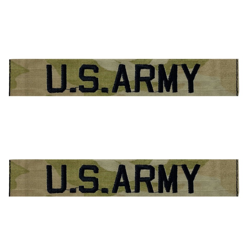 Army Name Tape: U.S. Army – embroidered on OCP SEW ON