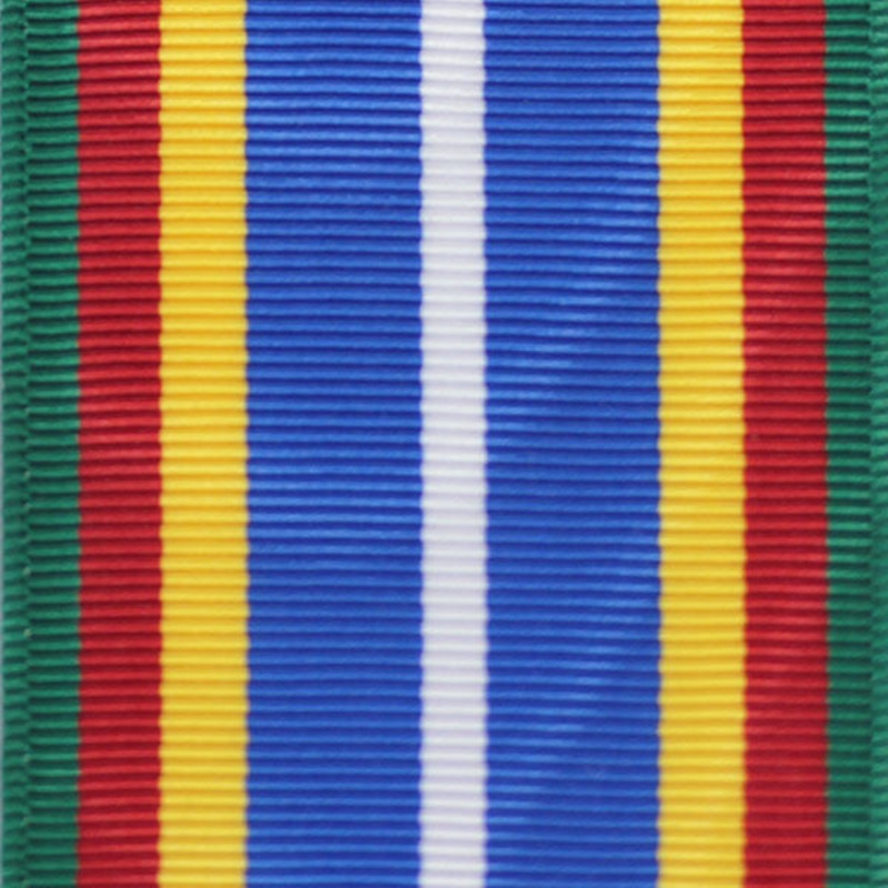 Ribbon Yardage Coast Guard Bi-Centennial Commendation