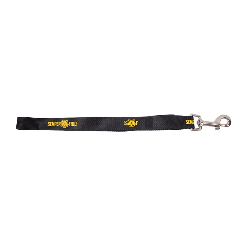 USMC Pet Leash – Black SEMPER FIDO