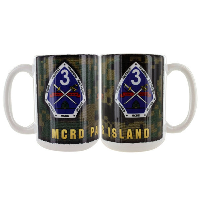Marine Corps Mug –  Parris Island 3rd Recruit Battalion