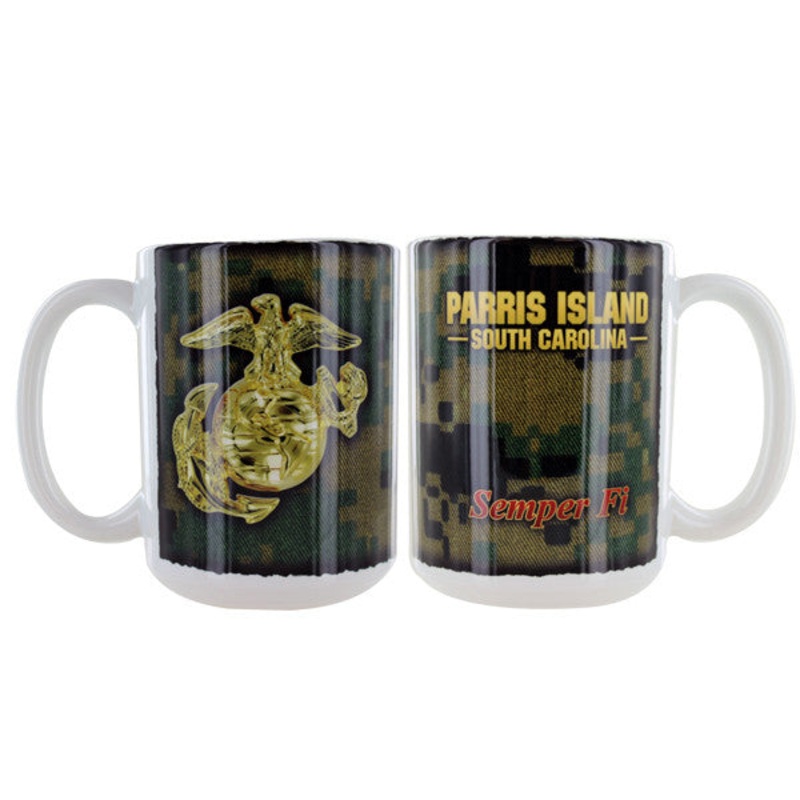 Marine Corps Mug –  Parris Island Semper Fi