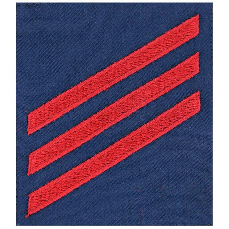 Coast Guard Ratting Badge: Group Rate E3 Fireman – blue serge