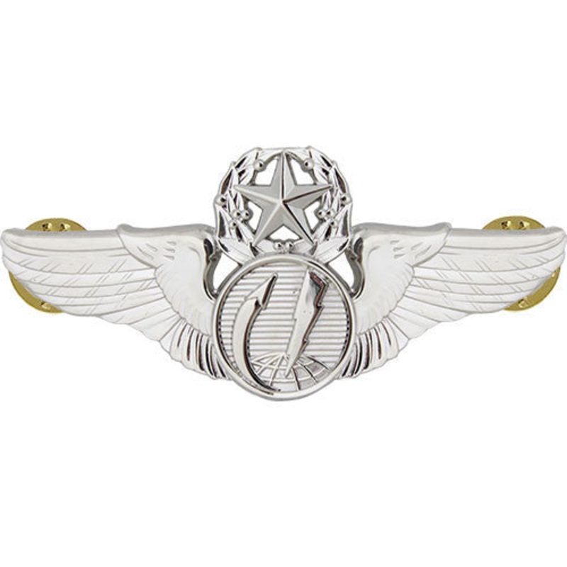Air Force Badge: Remotely Piloted Aircraft Sensor Operator: Master – Midsize