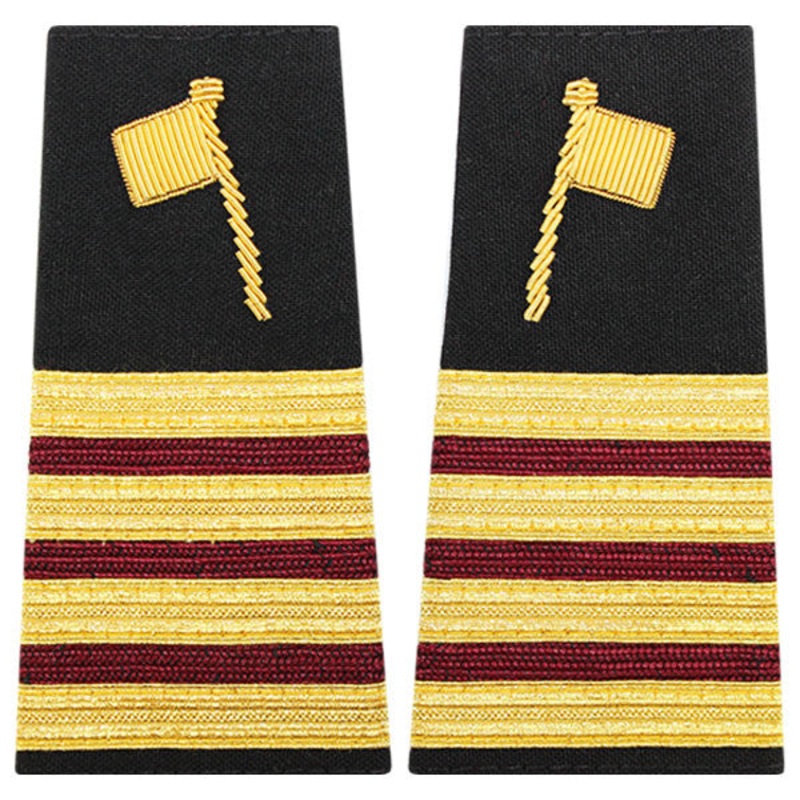 Public Health Service PHS Quarantine Hard Shoulder Board: GS-13