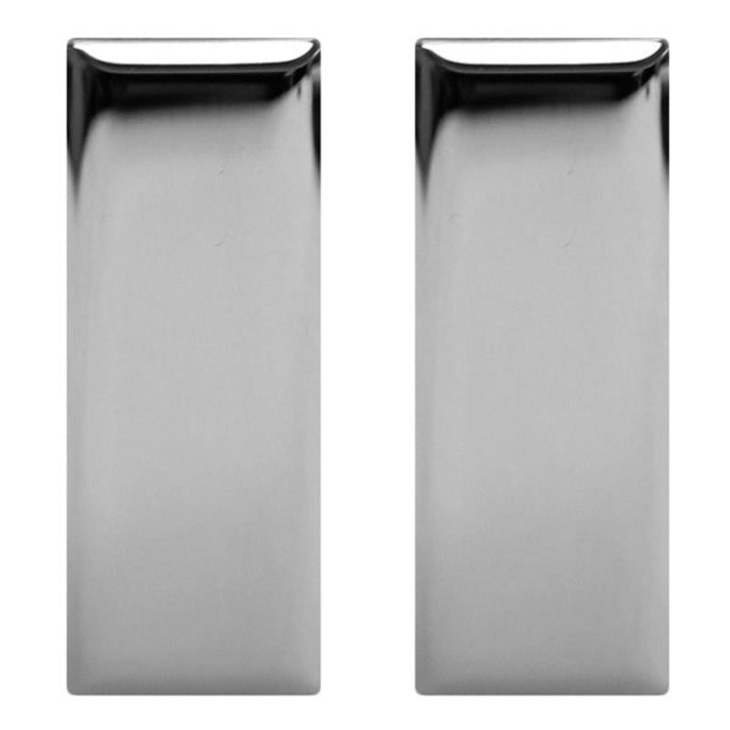 Rank Insignia: First Lieutenant – nickel plated