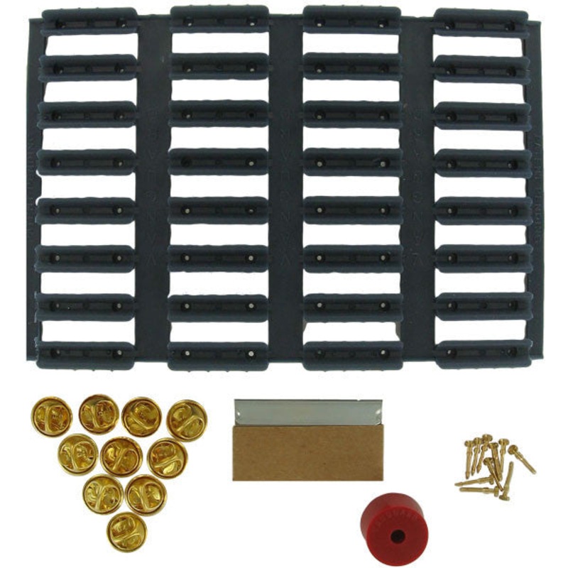 32 Ribbon Kit Blue-Black with 1/8 space