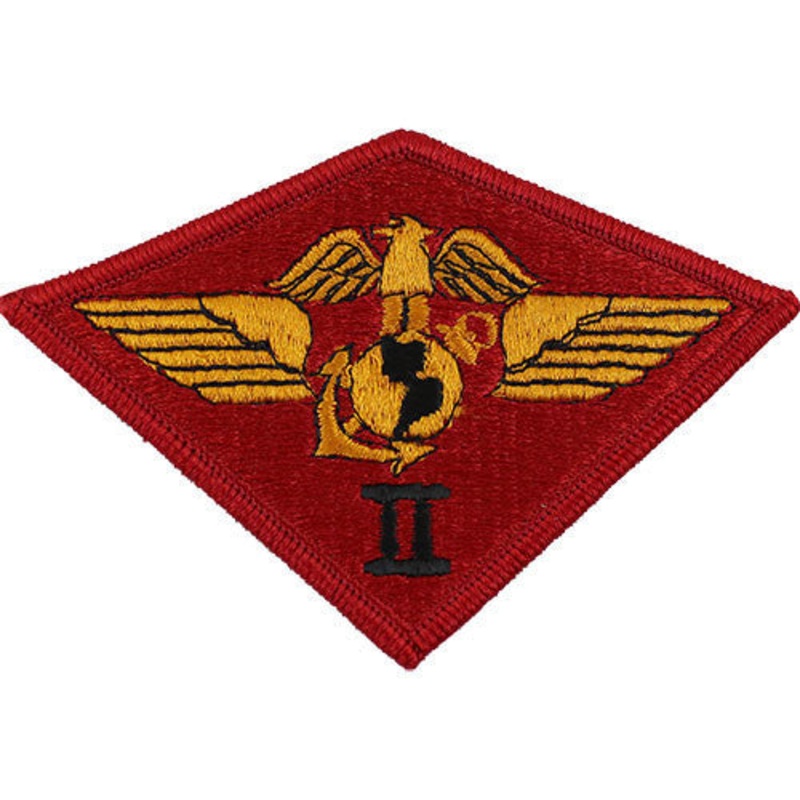 Marine Corps Shoulder Patch: Second Air Wing – color