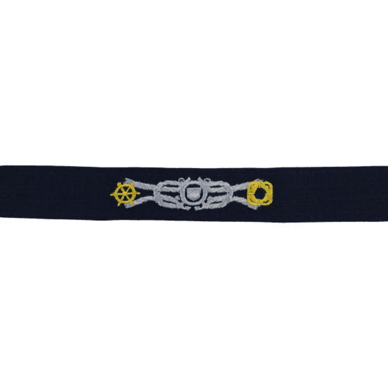 Coast Guard Auxiliary Badge: Recreational Boating Safety – Ripstop fabric