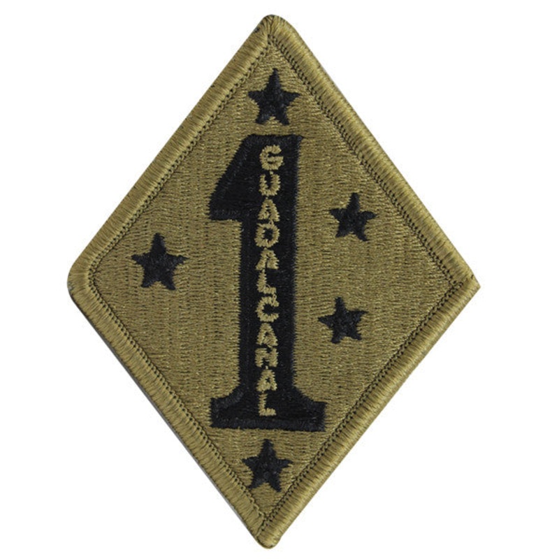 Marine Corps Patch: OCP First Division – hook closure