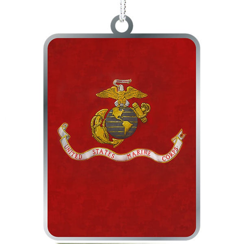 USMC Vintage Poster Emblem – Marine Corps Flag