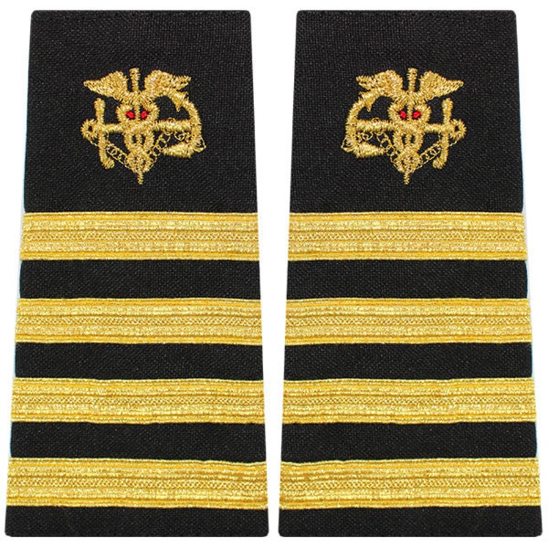 Public Health Service PHS Soft Shoulder Mark: Captain