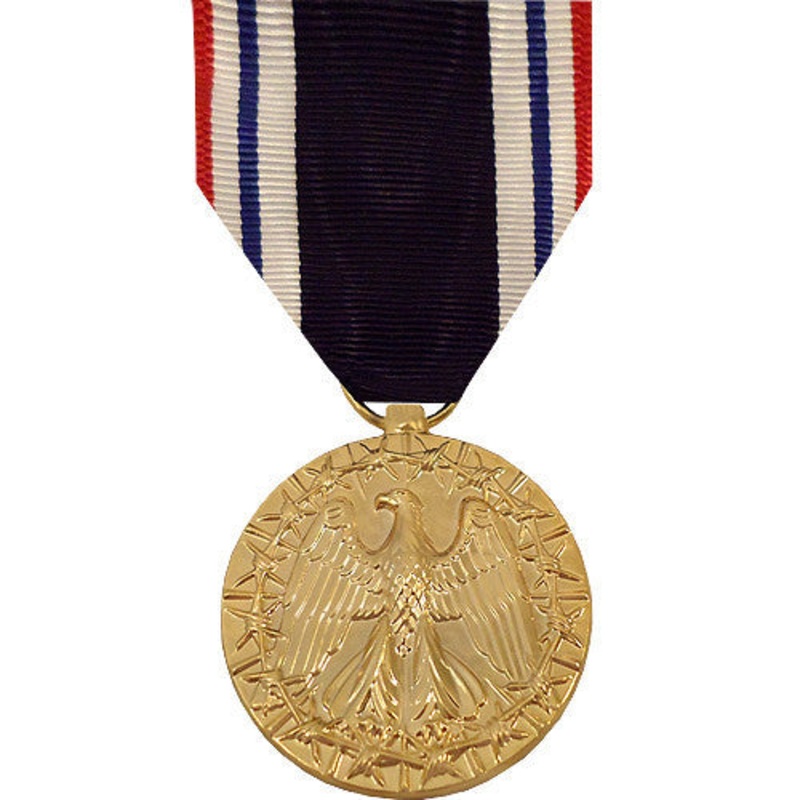 Full Size Medal: Prisoner of War – 24k Gold Plated