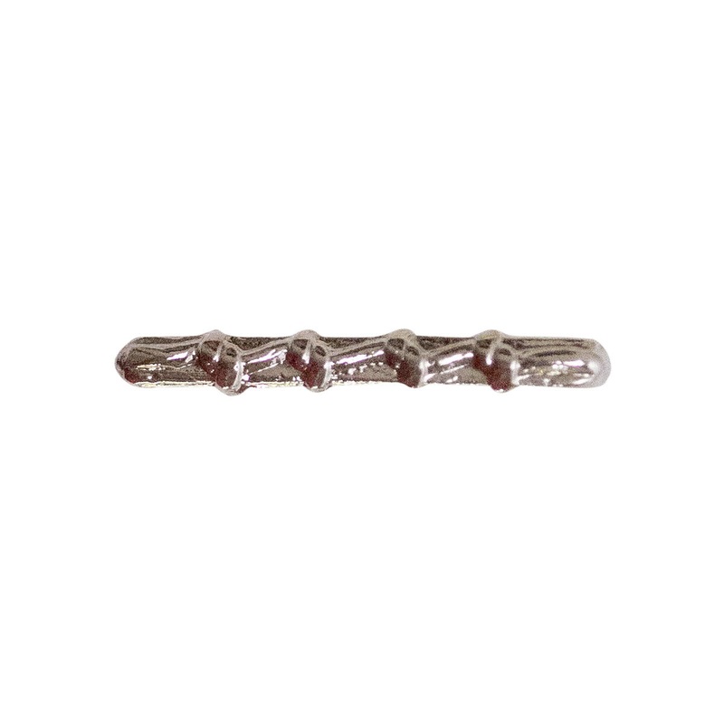 Army miniature Medal Attachment: Good Conduct – 4 knot, silver oxidize