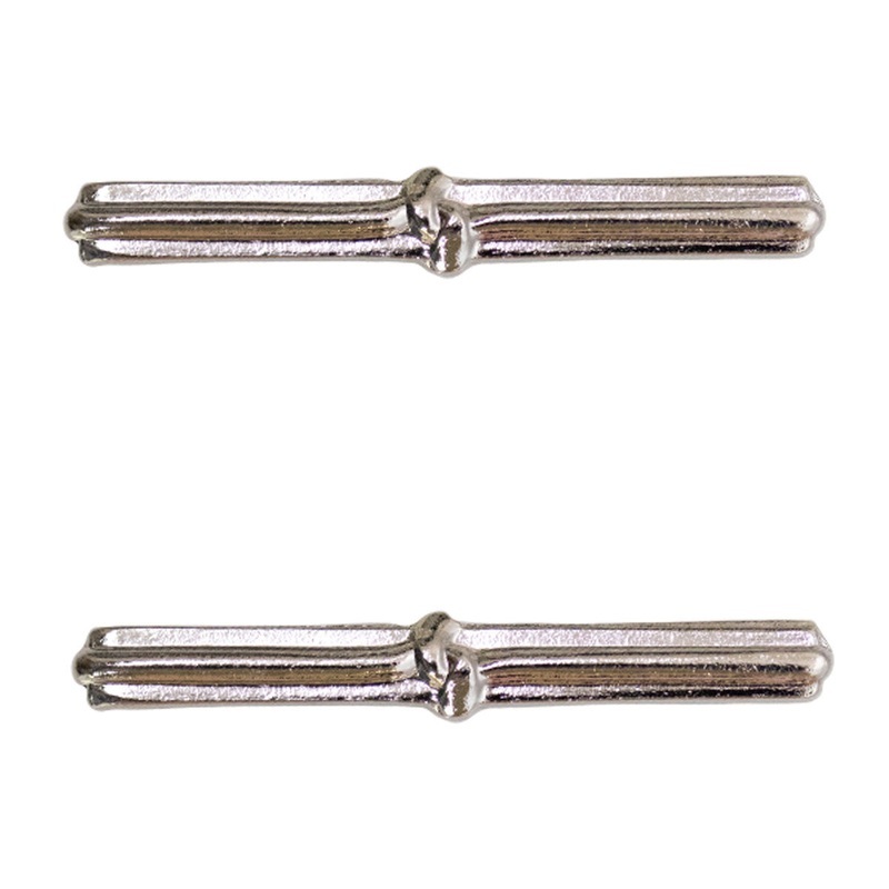 Army Ribbon Attachments: Good Conduct – 1 knot, silver oxidize
