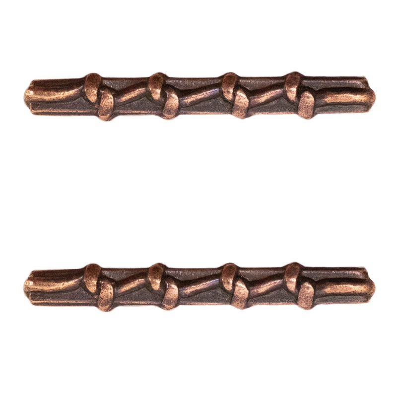 Army Ribbon Attachments: Good Conduct – 4 knot, bronze