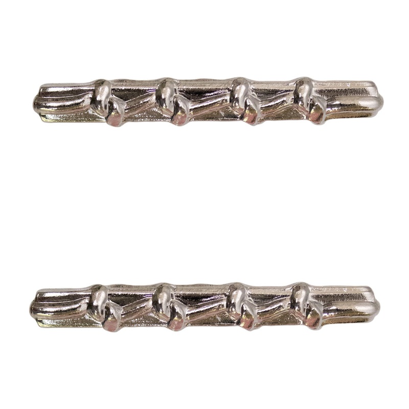 Army Ribbon Attachments: Good Conduct – 4 knot, silver oxidize