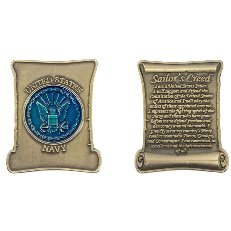Coin: Navy Sailor’s Creed