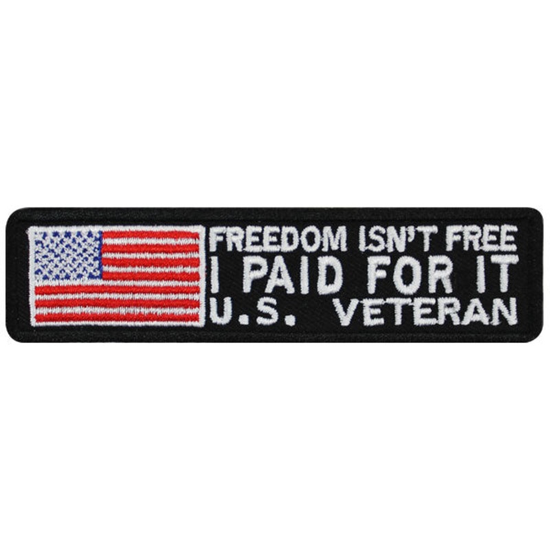 Veteran Patch: Freedom Isn’t Free