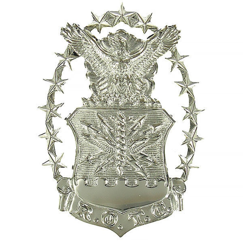 Air Force ROTC Cap Device: Cadet Officer with Stars