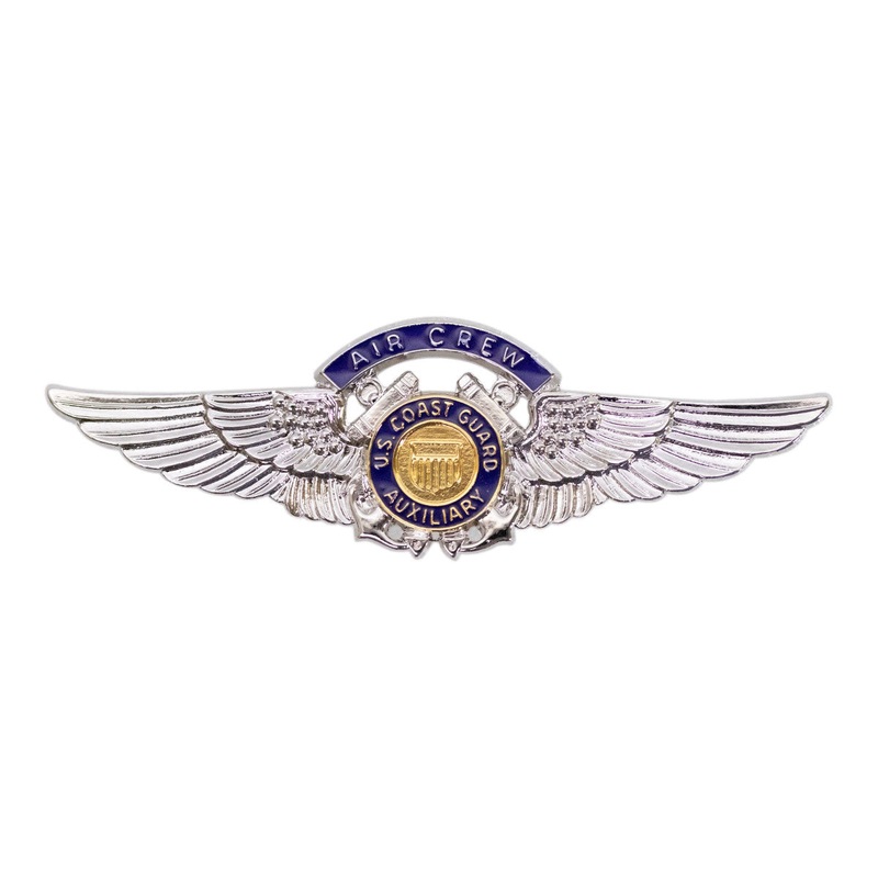 Coast Guard Auxiliary Badge: Air Crew – regulation size