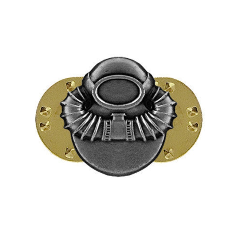 Dress Badge: Scuba Diver – miniature, oxidized