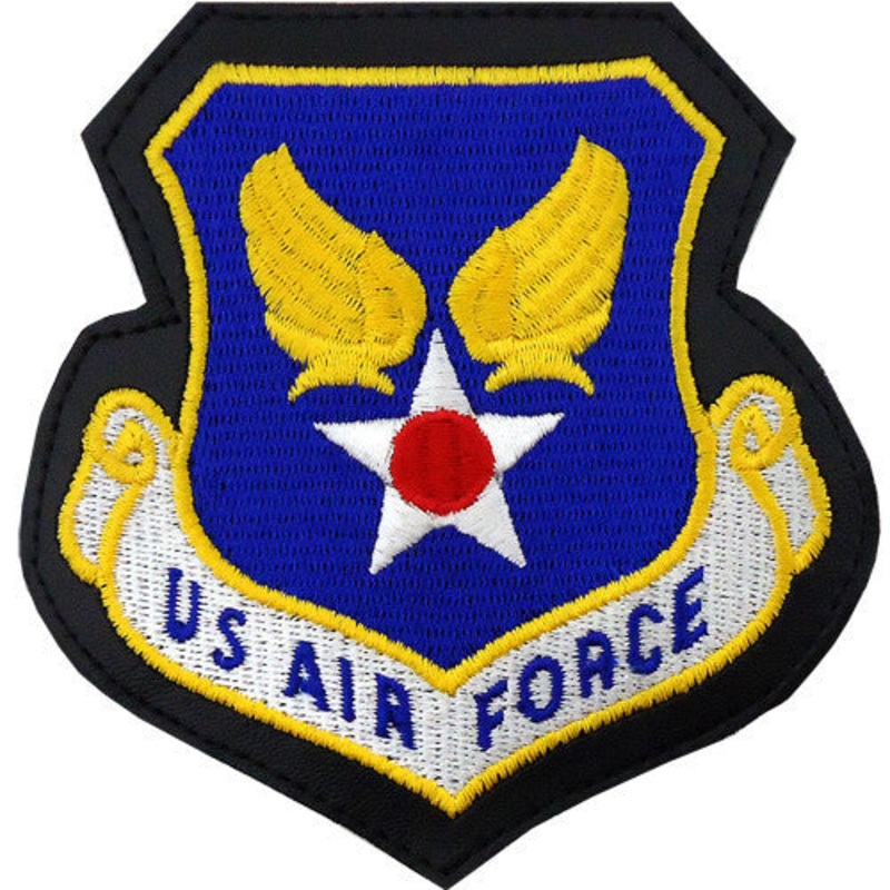 Air Force Patch: U.S. Air Force – leather with hook closure