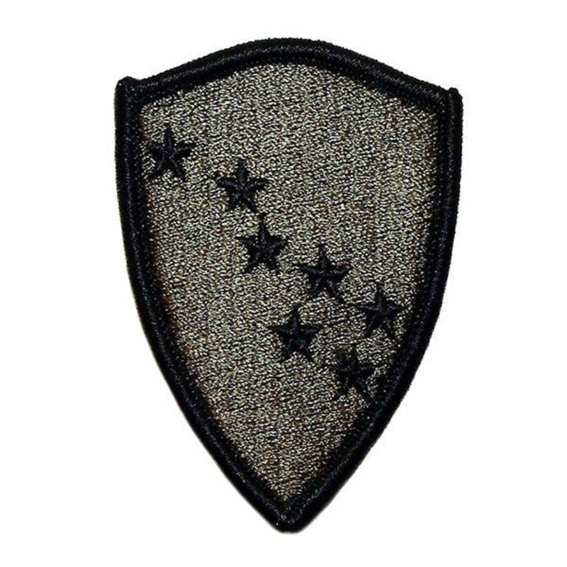 OLD STYLE BDU Army Patch: Alaska National Guard – embroidered on subdued (NON-RETURNABLE)