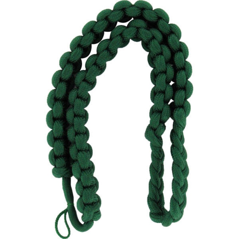 Shoulder Cord: 2723 Interwoven Kelly Green – thick