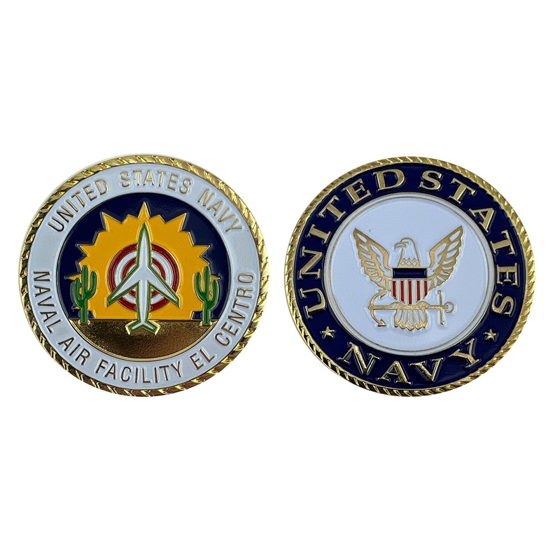 Coin: 1 3/4 U.S. Navy Naval Air Facility El Centro