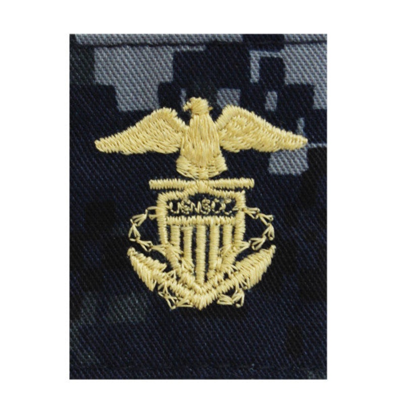 USNSCC / NLCC – Instructor Parka Tab Blue Digital Embroidered