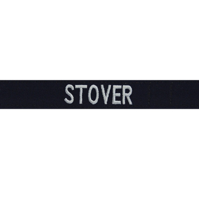 CAP Embroidered Name Tape: LAST NAME, ONLY (New Insignia)