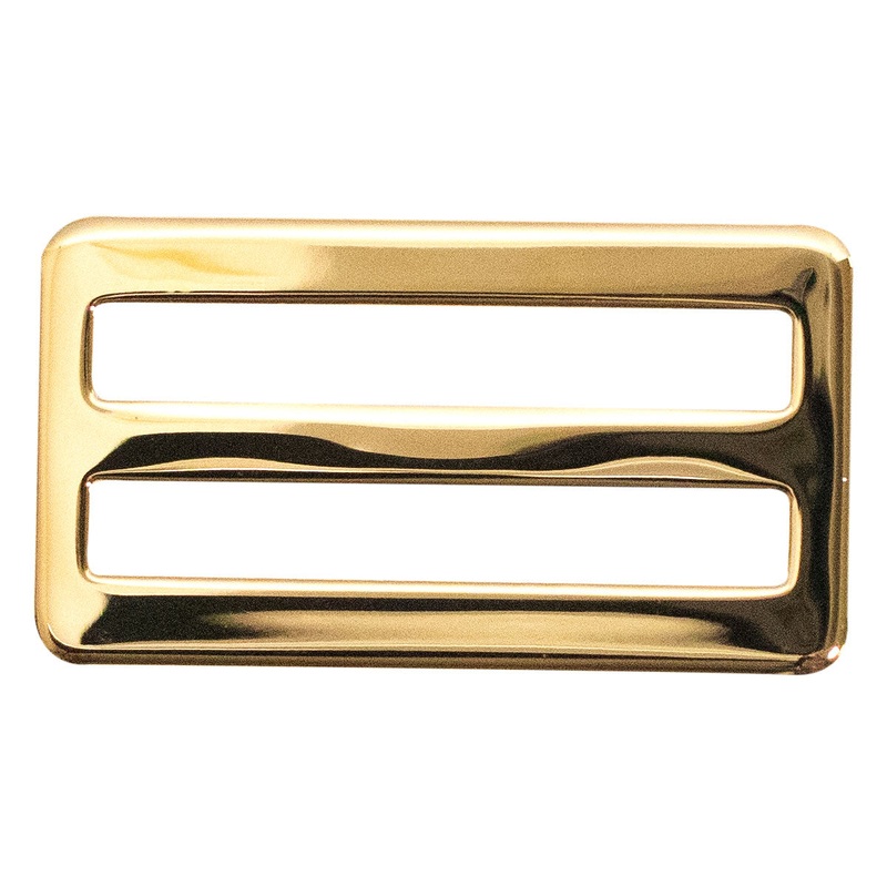 Marine Corps Belt Buckle: Slotted 24K Gold Plated