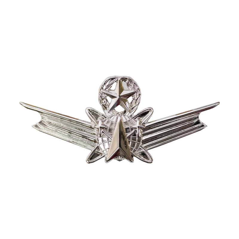 Air Force and Army Badge: Space Master Badge – regulation size