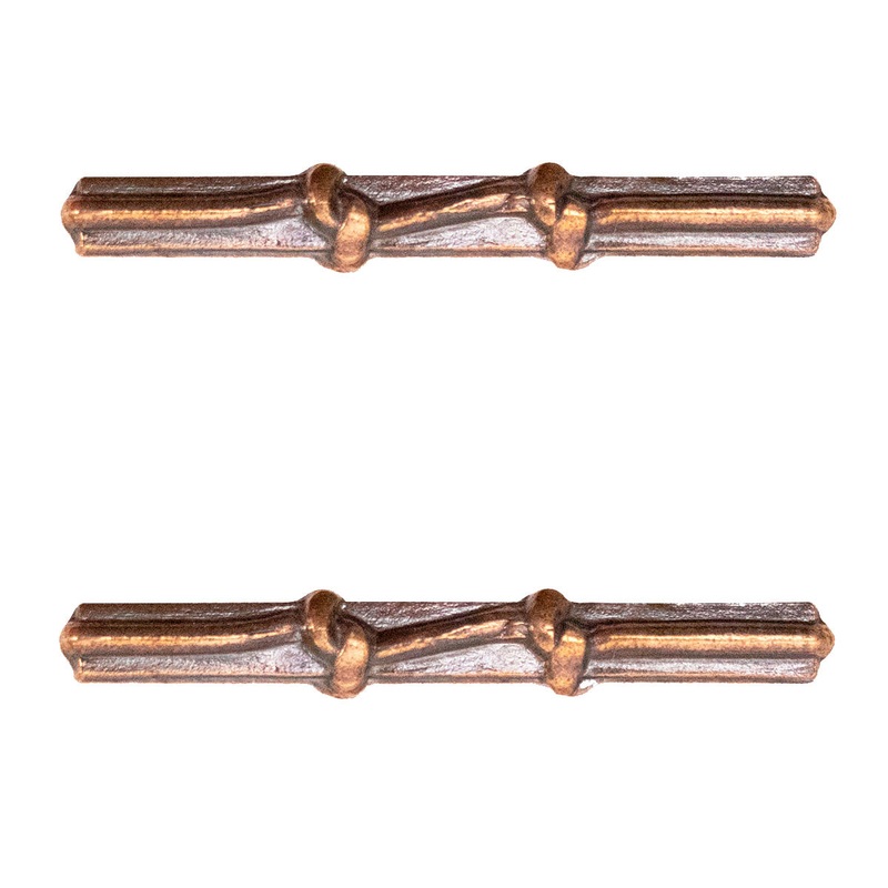 Army Ribbon Attachments: Good Conduct – 2 knot, bronze