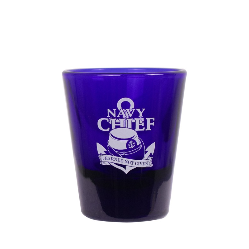 Shot Glass: Female CPO Logo – Earned Not Given