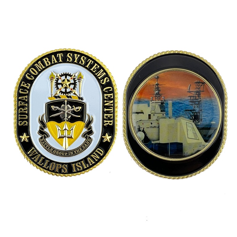 Coin: 2.25 Surface Combat Systems Center Wallops Island Command