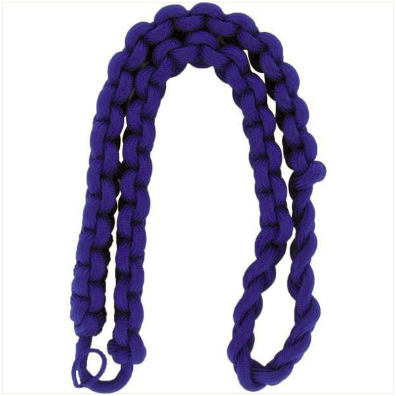 Shoulder Cord: 2723 Interwoven Purple – thick