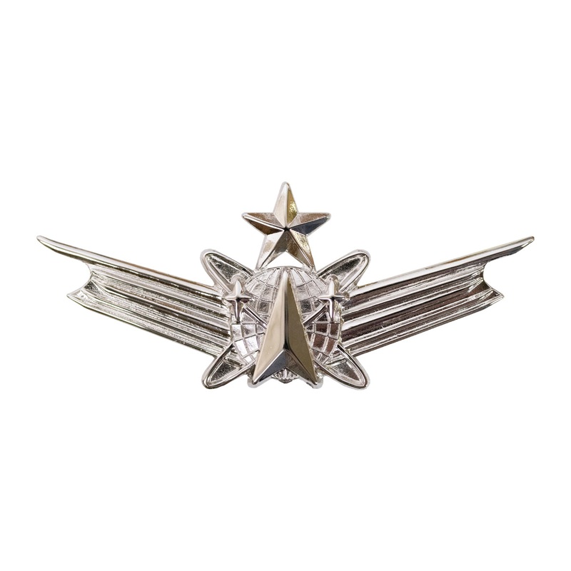 Air Force and Army Badge: Space Senior – regulation size