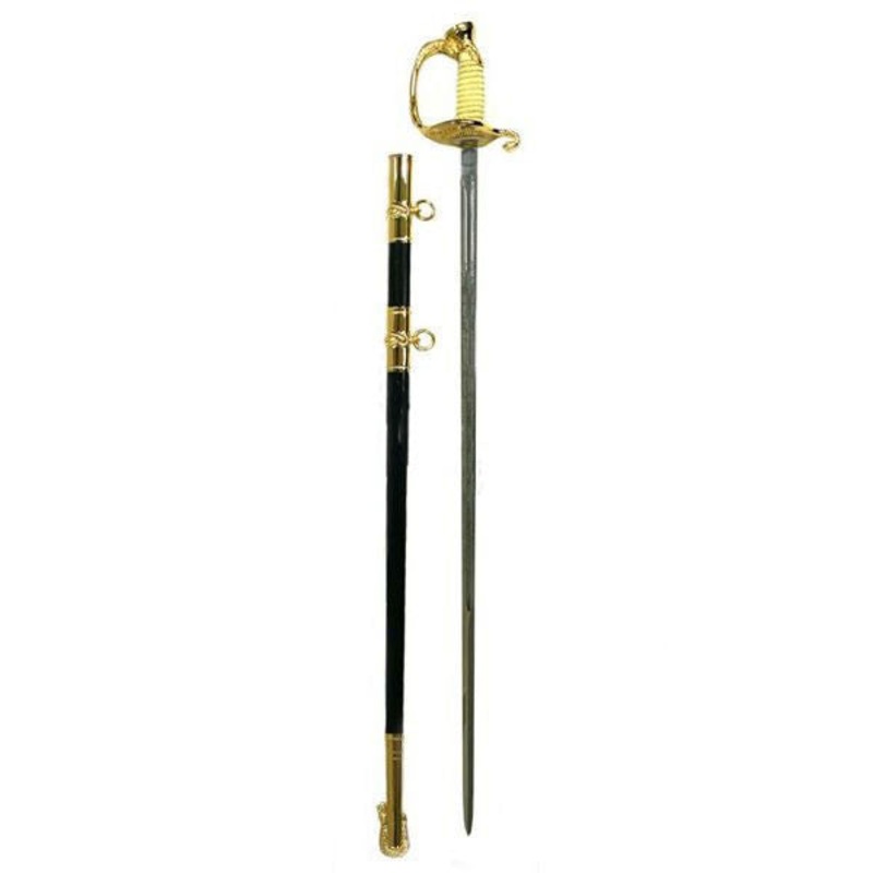 Coast Guard Sword: Stainless Steel Blade – sword with cloth cover