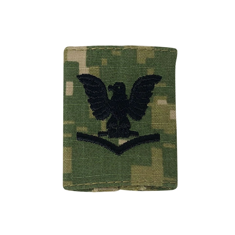 USNSCC / NLCC – PO3 with (1 Stripe) Parka Tab Embroidered on Type III