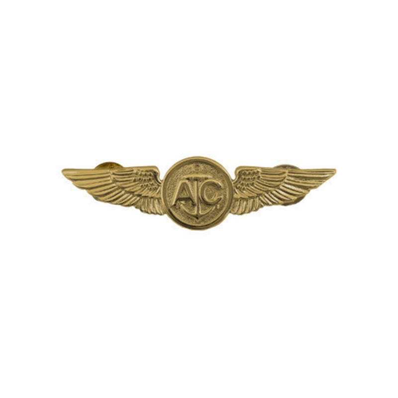 Badge: Aircrewman – miniature, gold finish