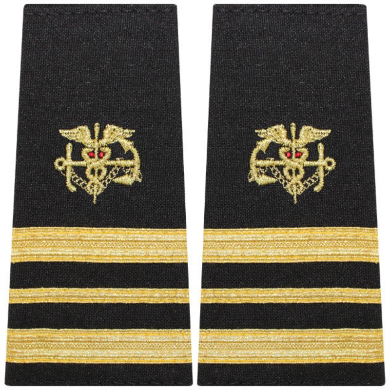 Public Health Service PHS Soft Shoulder Mark: Lieutenant Commander