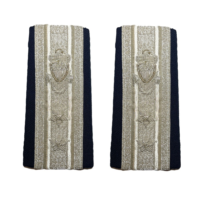 Coast Guard Auxiliary Enhanced Shoulder Board: NAVCO & NARCO – 2 star