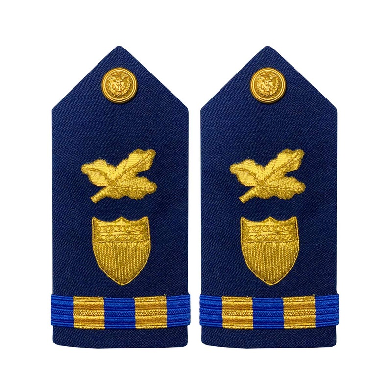 Coast Guard Shoulder Board: Warrant Officer 2 Finance & Supply – Female