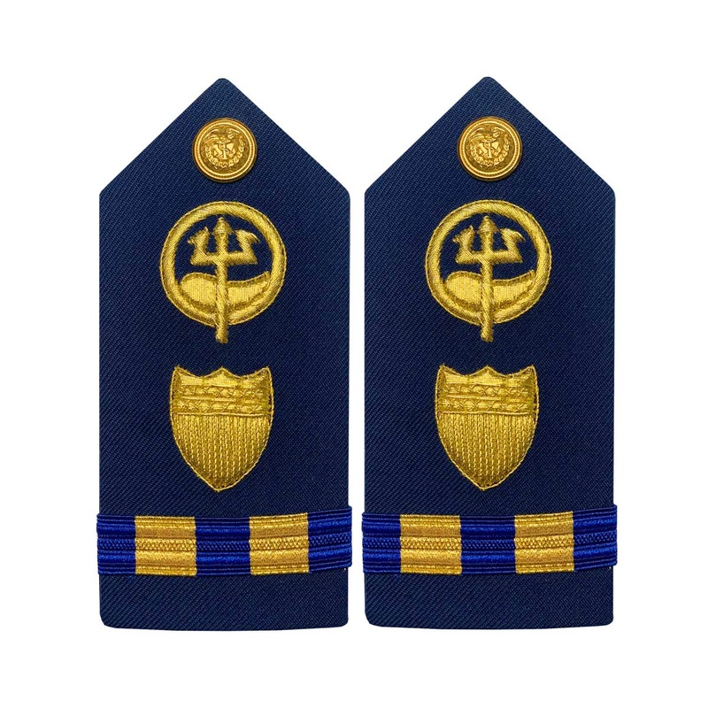 Coast Guard Shoulder Board: Warrant Officer 2 Marine Safety Response – Female