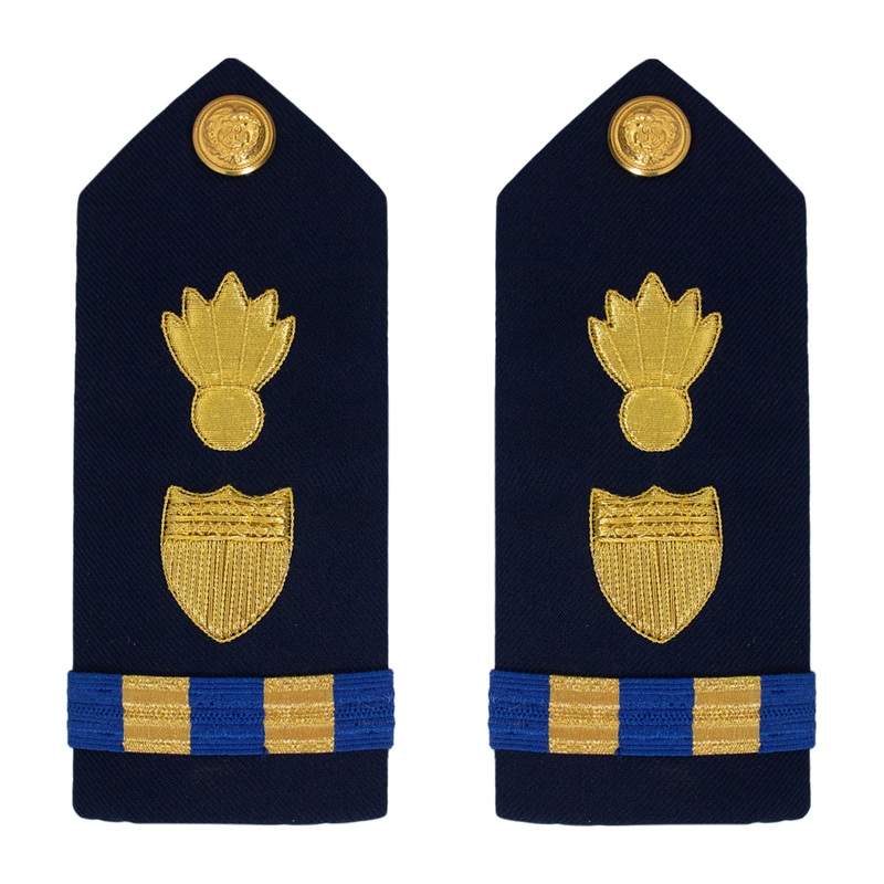 Coast Guard Shoulder Board: Warrant Officer 2 Weapons