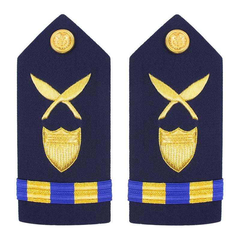 Coast Guard Shoulder Board: Warrant Officer 2 Personnel Administration – Female