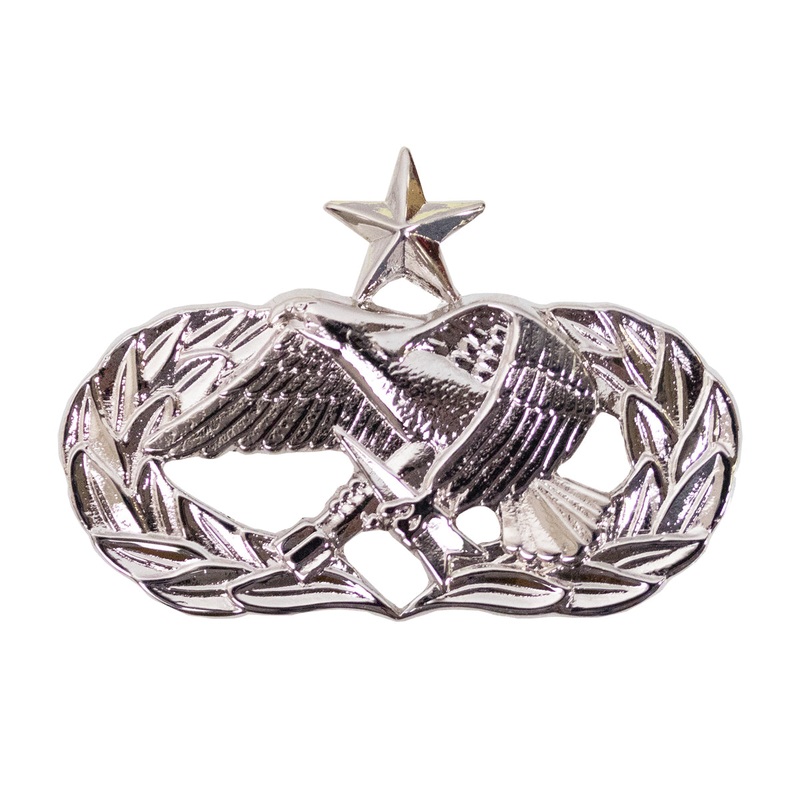 Air Force Badge: Air Maintenance: Senior – midsize