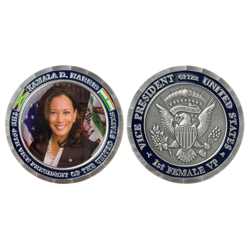 Coin 2: The 49th Vice President of the United States: photo dome – Kamala D. Harris