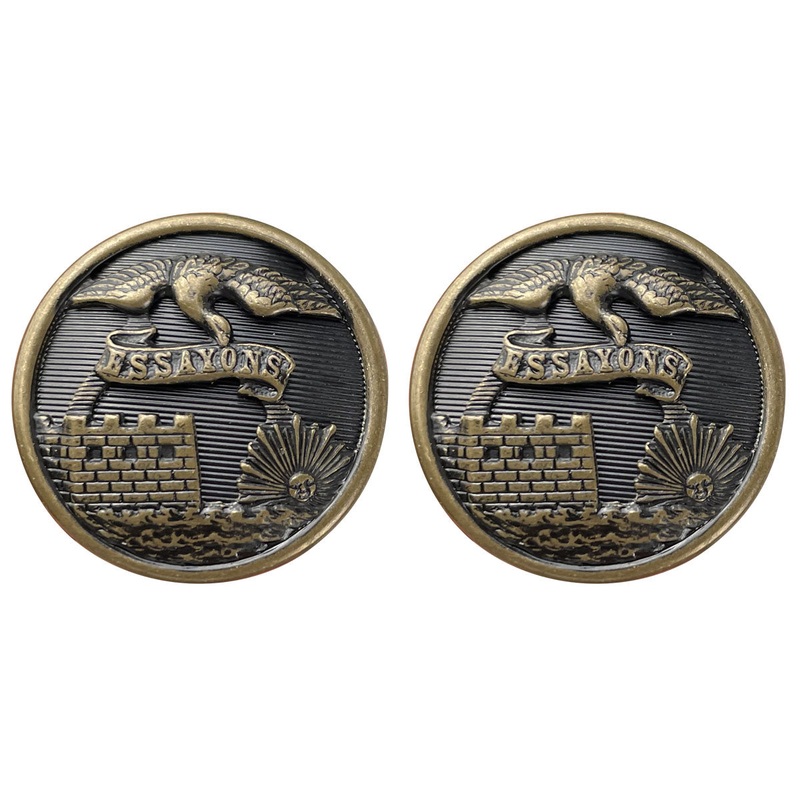 Army AGSU Button: Engineer 36 Ligne